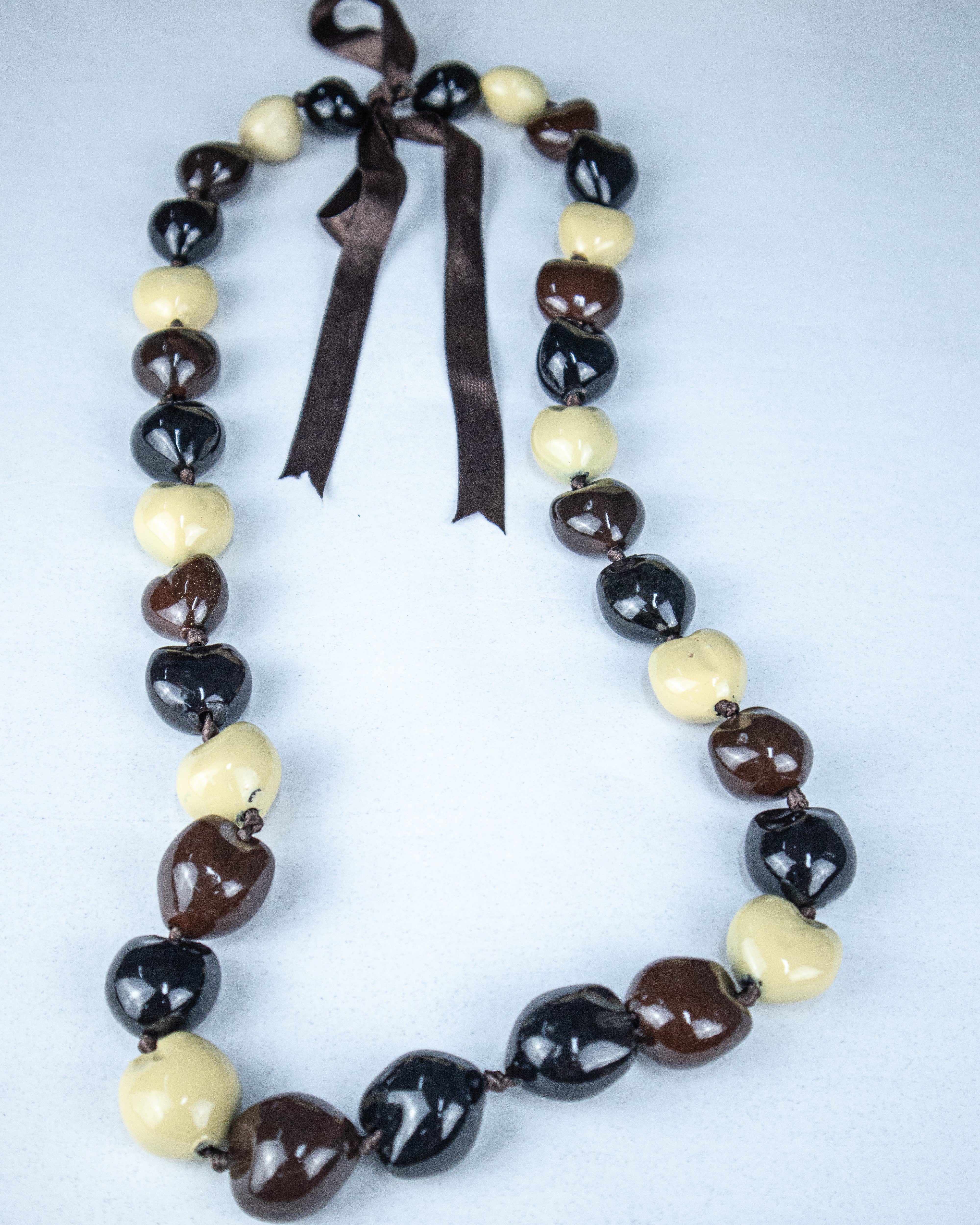 JGROX | Jewelry | Hawaiian Kukui Nut Lei Necklace 6 Drop Assorted Colors  Unisex Nwt | Poshmark
