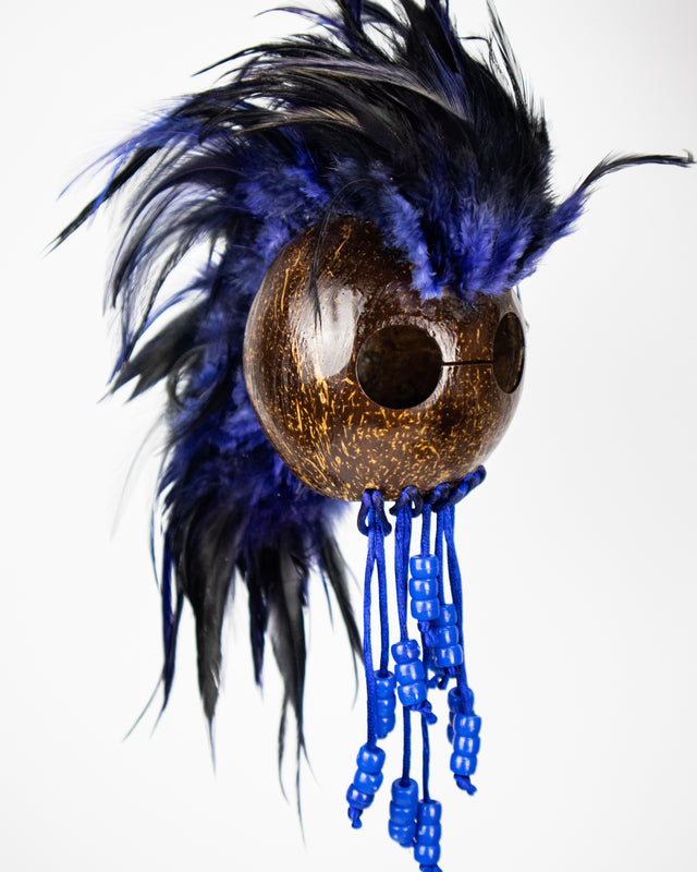 Coco Warrior Helmet with Beads